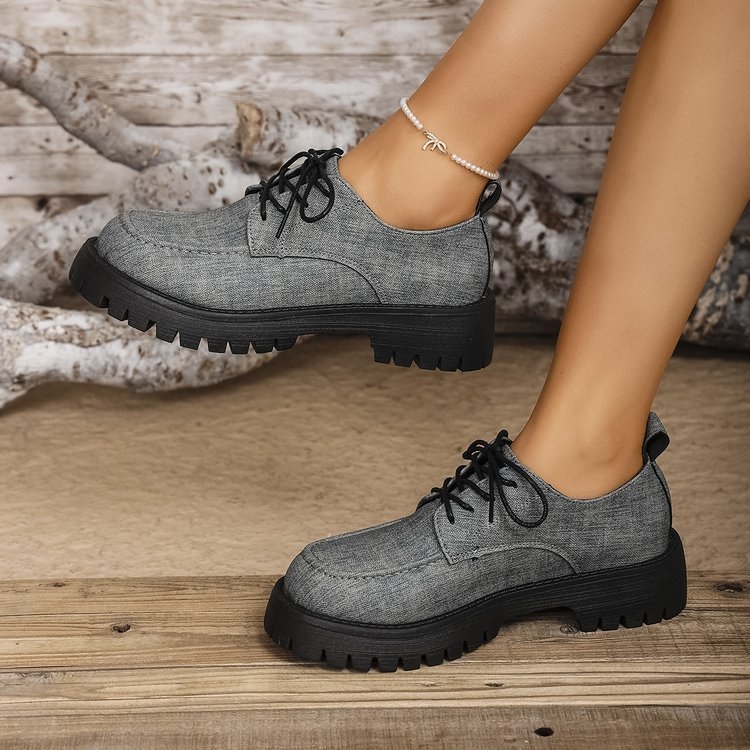 Egyedi cipők 2024 Új őszi alacsony szárú Martins Retro munkaruha cipő Vastag talpú, fokozottan lélegző gyapjúcipő Minden mérkőzéshez