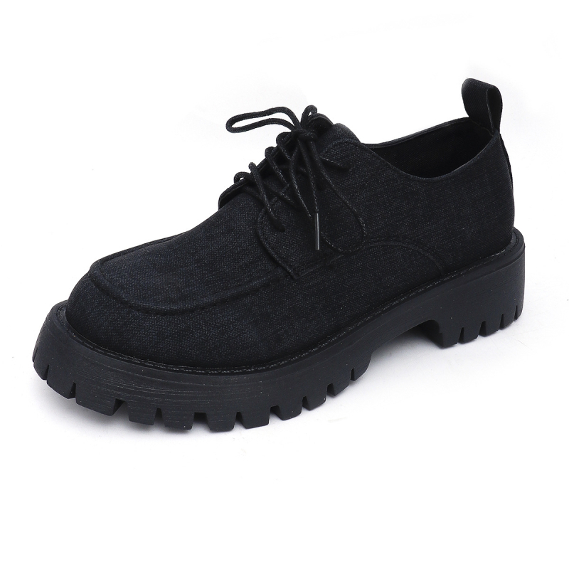 Egyedi cipők 2024 Új őszi alacsony szárú Martins Retro munkaruha cipő Vastag talpú, fokozottan lélegző gyapjúcipő Minden mérkőzéshez