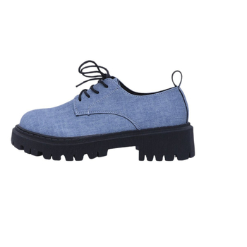 Γυναικεία Loafers με Χοντρό Τακούνι, Μεγάλα Μεγέθη, Άνοιξη και Φθινόπωρο, Νέα, Μοντέρνα, Άνετα, Μικρά Δερμάτινα Παπούτσια Βρετανικού Τύπου, Σε Όλα τα Χρώματα