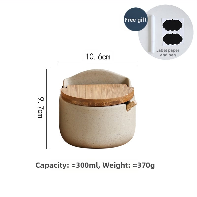 Jaapani Ins uhke köögimaitseainepurgi maitseainekarbi komplekt majapidamises keraamiline maitseainepurk soolapurk kaanega uus toode