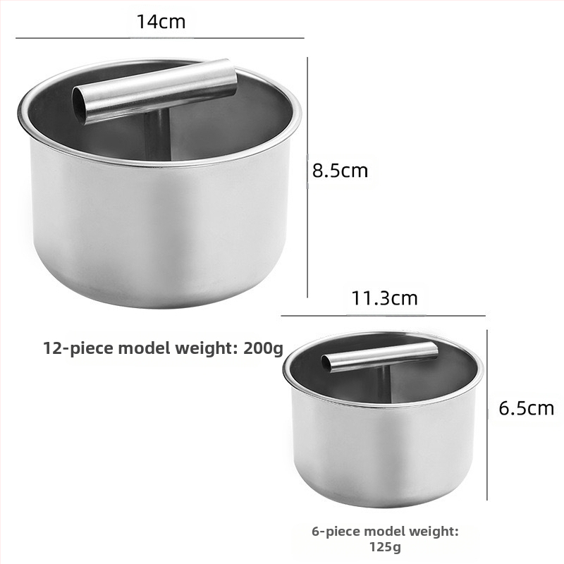 Naujas buitinis nerūdijančio plieno presavimo mėsos kukulių gamintojas virtuvėje, rankomis presuojamas daugiafunkcis krevečių stumdomas pelėsis