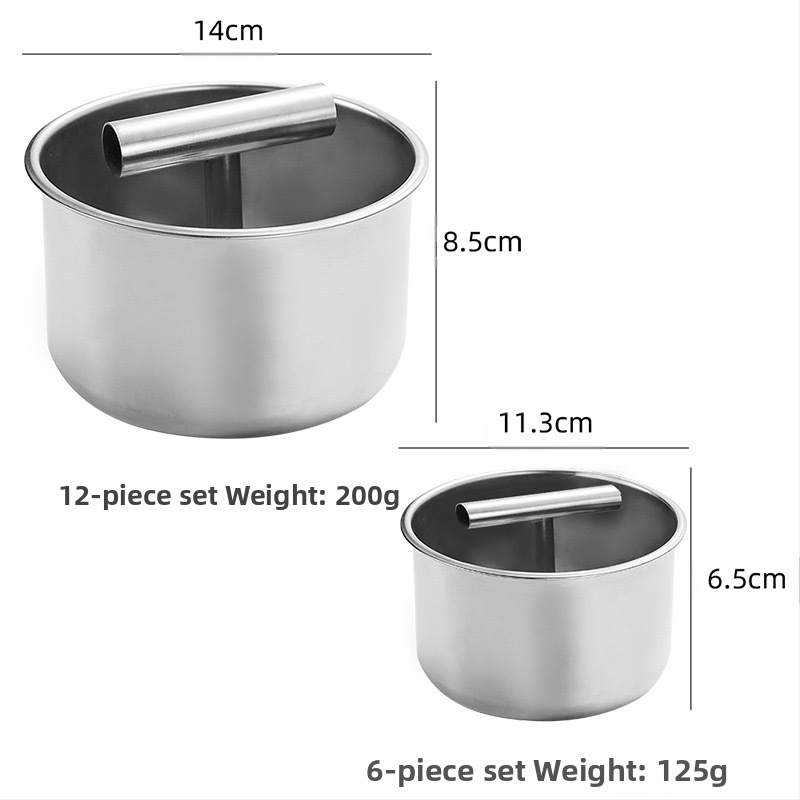 Naujas buitinis nerūdijančio plieno presavimo mėsos kukulių gamintojas virtuvėje, rankomis presuojamas daugiafunkcis krevečių stumdomas pelėsis