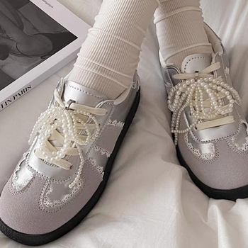 Pietų Korėjos naujas aukštos kokybės tekstūros perlų kaspino batų sagties batų dekoracija, madingas, universalus mažas „Chanel“ stiliaus batų sagties pakabinamas dekoravimas