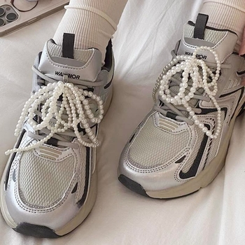 Pietų Korėjos naujas aukštos kokybės tekstūros perlų kaspino batų sagties batų dekoracija, madingas, universalus mažas „Chanel“ stiliaus batų sagties pakabinamas dekoravimas