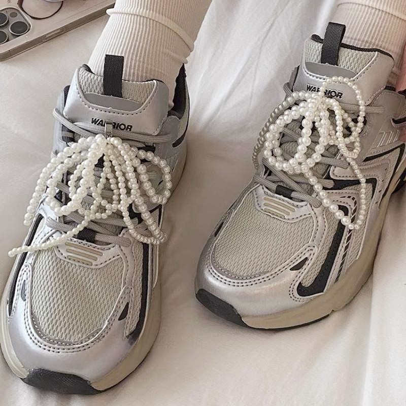 Pietų Korėjos naujas aukštos kokybės tekstūros perlų kaspino batų sagties batų dekoracija, madingas, universalus mažas „Chanel“ stiliaus batų sagties pakabinamas dekoravimas