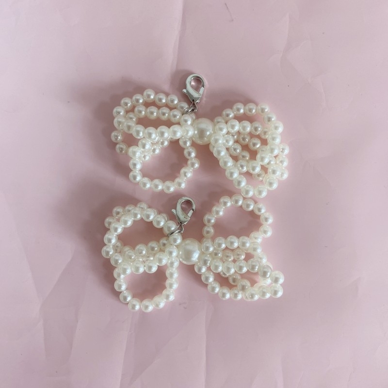 Pietų Korėjos naujas aukštos kokybės tekstūros perlų kaspino batų sagties batų dekoracija, madingas, universalus mažas „Chanel“ stiliaus batų sagties pakabinamas dekoravimas