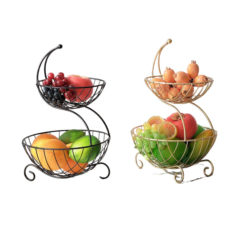 Gyümölcstányér Nappali Háztartási Uzsonnás Kiállító Tányér Többrétegű Gyümölcskosár Irodai Gyümölcstányér Udvari Gyümölcstál Pl