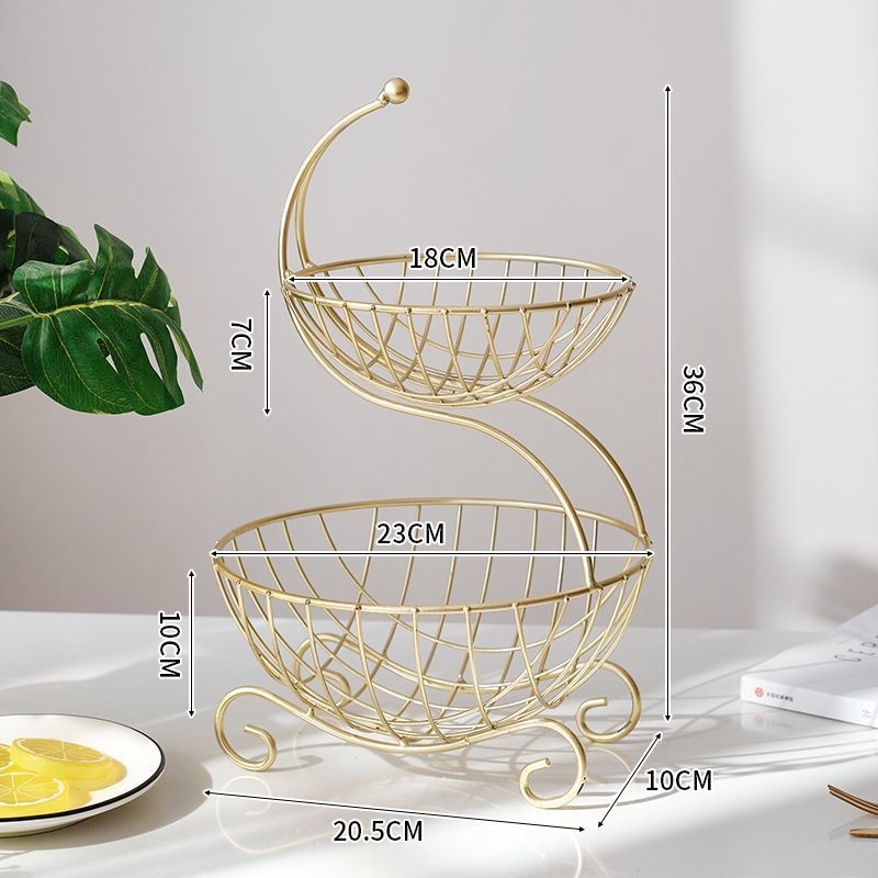 Gyümölcstányér Nappali Háztartási Uzsonnás Kiállító Tányér Többrétegű Gyümölcskosár Irodai Gyümölcstányér Udvari Gyümölcstál Pl