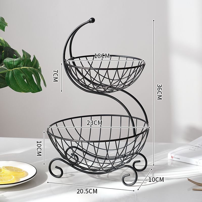 Gyümölcstányér Nappali Háztartási Uzsonnás Kiállító Tányér Többrétegű Gyümölcskosár Irodai Gyümölcstányér Udvari Gyümölcstál Pl