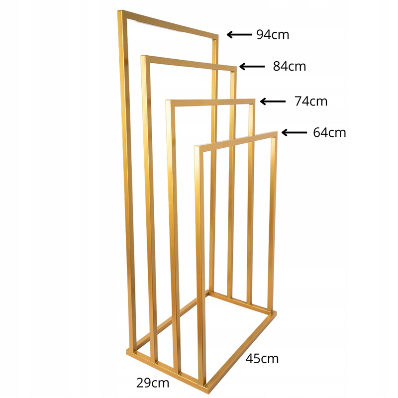 Suport de prosoape metalic simplu transfrontalier pentru podea, detașabil, pentru baie, suport de depozitare pentru prosoape