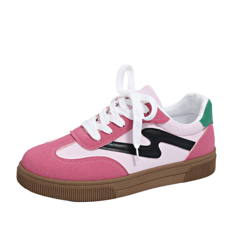 Külkereskedelmi nagyméretű retro német edzőcipők nőknek 2025 tavaszi és őszi új fehér cipők nőknek alkalmi, sokoldalú, divatos sportcipők