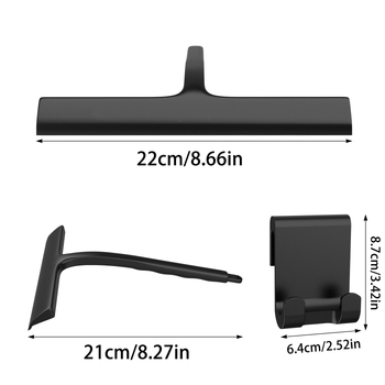 Tarpvalstybinis silikoninis stiklo valytuvas, buitinis dušo kambario stiklo veidrodžio grandiklis, komercinis valymas, specialus stiklo grandiklis