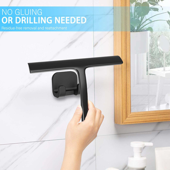 Tarpvalstybinis silikoninis stiklo valytuvas, buitinis dušo kambario stiklo veidrodžio grandiklis, komercinis valymas, specialus stiklo grandiklis