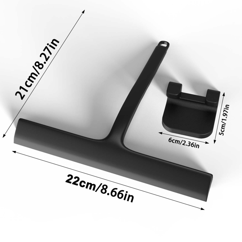 Tarpvalstybinis silikoninis stiklo valytuvas, buitinis dušo kambario stiklo veidrodžio grandiklis, komercinis valymas, specialus stiklo grandiklis