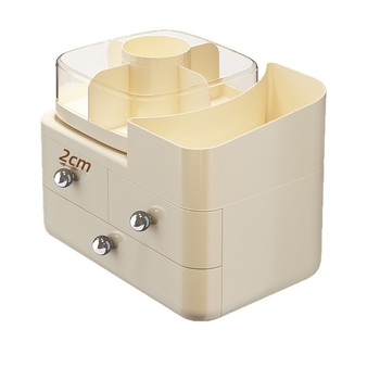 Kosmeetikatoodete hoiukarp Sahtlitüüpi lauaarvuti Suure mahutavusega tolmukindel korraldaja Tualettlaud Nahahooldus Huulepulga hoiuriiul