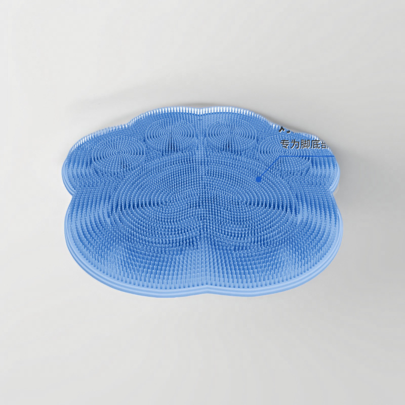 Vonios pėdų šveitimo kilimėlis pėdų plovimui, negyvos odos pašalinimui, didelis tingus nugaros šveitiklis su siurbimo puodelio masažu