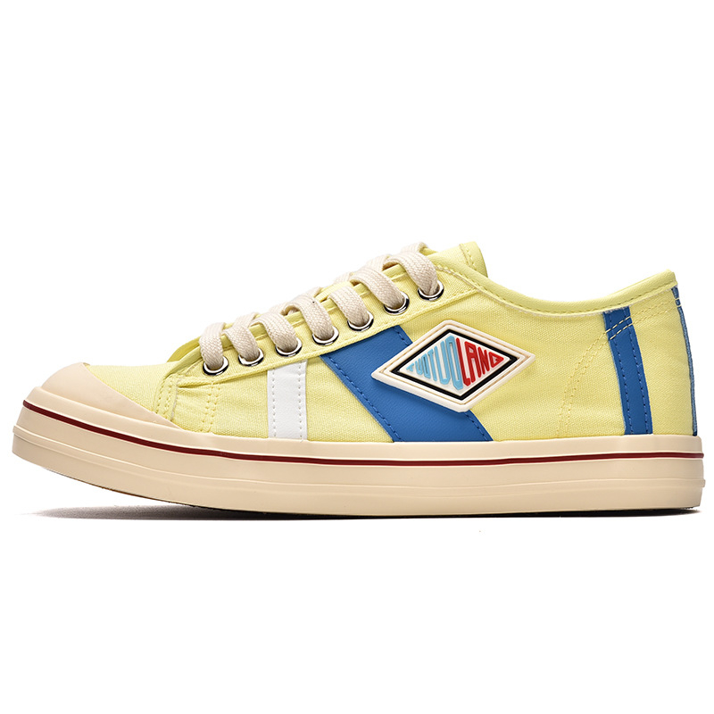 Pantofi sport retro cu talpă joasă din pânză pentru femei, noi de vară, cu transmisiune live, pentru femei, adidași ușori și versatili, cu talpă moale, pantofi albi Mis-1720