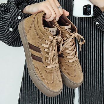 Ψηλά Ανδρικά Παπούτσια Μοντέρνα Παπούτσια Ins New Explosions Γερμανικά Παπούτσια Προπόνησης μεσαίου μεγέθους Ανδρικά Ρετρό Φλατ Παπούτσια Ανδρικά αθλητικά παπούτσια