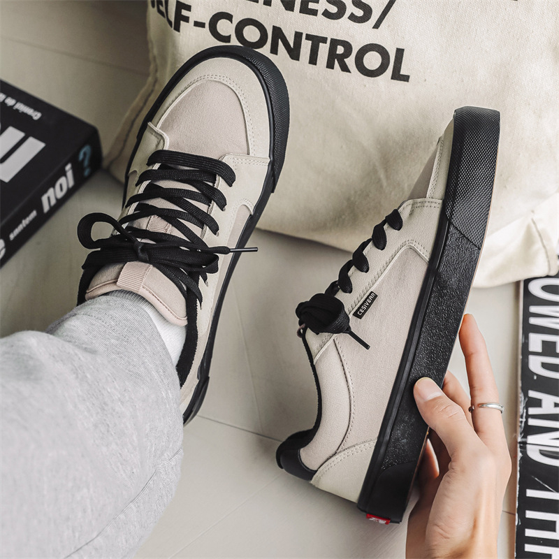 Pantofi de pânză pentru cupluri 2025, pantofi noi pentru bărbați, pantofi sport casual coreeni, Joker, nișă, pantofi la modă, en-gros