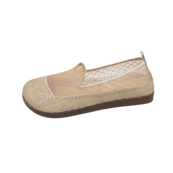 Ψαράδικα παπούτσια, slip-on, παλιά υφασμάτινα παπούτσια του Πεκίνου, γυναικεία παπούτσια, νέα γυναικεία casual παπούτσια από καμβά 625-116