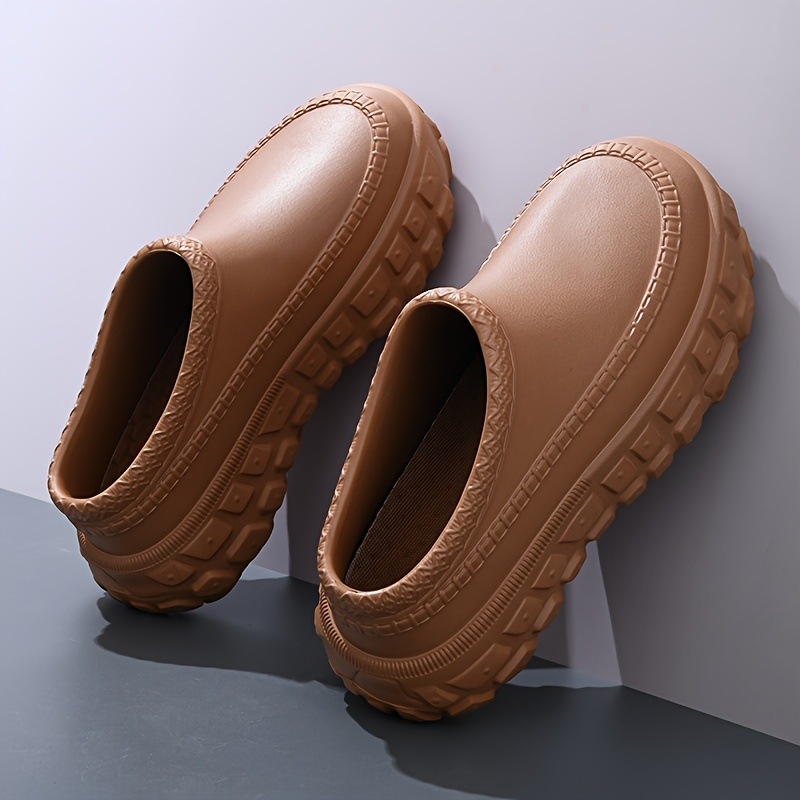 2025 Új, határokon átnyúló dropshipping férfi csúszásgátló szakács klumpa fekete munkacipő