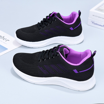 Γυναικεία Παπούτσια Casual, Μαλακές Σόλες, Αναπνέοντα Μονά Παπούτσια, Παπούτσια Flying Mesh, Παπούτσια Moms, Χονδρική, Παπούτσια Τρεξίματος Daifa, Γυναικεία