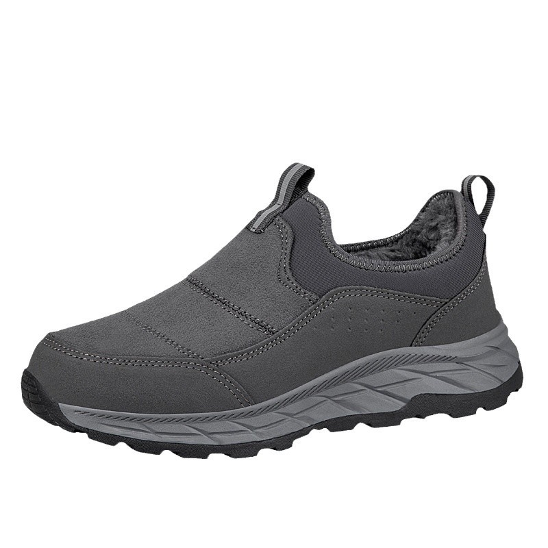 Prekogranične plus size cipele za hodanje s flis podstavom za osobe srednje i starije dobi, pamučne cipele, tople cipele, neklizajuće sportske ležerne cipele za starije osobe