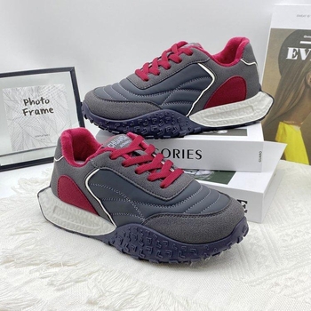 Γυναικεία παπούτσια προπόνησης γερμανικής κατασκευής, ασορτί χρώματος, 2024, νέα φθινοπωρινά και χειμωνιάτικα ρετρό, δροσερά παπούτσια με χοντρή σόλα και επένδυση από φλις, γυναικεία αθλητικά παπούτσια Forrest Gump για γυναίκες.