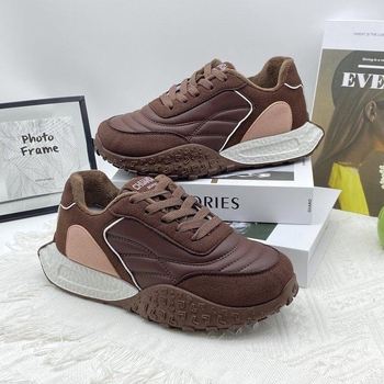 Γυναικεία παπούτσια προπόνησης γερμανικής κατασκευής, ασορτί χρώματος, 2024, νέα φθινοπωρινά και χειμωνιάτικα ρετρό, δροσερά παπούτσια με χοντρή σόλα και επένδυση από φλις, γυναικεία αθλητικά παπούτσια Forrest Gump για γυναίκες.