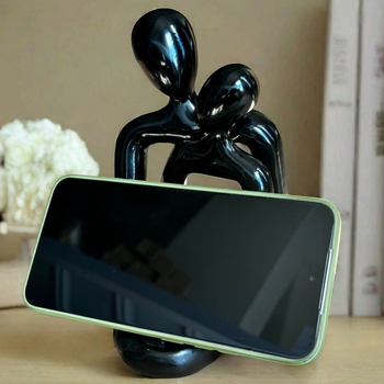 Διασυνοριακό δώρο για την ημέρα του Αγίου Βαλεντίνου Γλυπτό αγάπης Διακόσμηση σπιτιού Χειροτεχνίες από ρητίνη Αφηρημένοι χαρακτήρες Τέχνη Στολίδια ζευγαριού