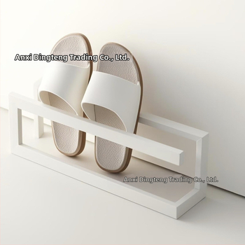 Ράφι παντόφλας μπάνιου, απλή κρεμάστρα παντόφλας, παπουτσοθήκη, επιτοίχια αποθήκευση, κρεμαστή τουαλέτα χωρίς καρφιά