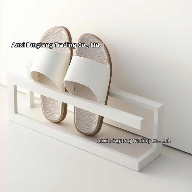 Fürdőszobai papucstartó, WC, egyszerű papucstartó, cipőtartó, fali tároló, falra szerelhető, fürdőszobai akasztó, szögek nélkül