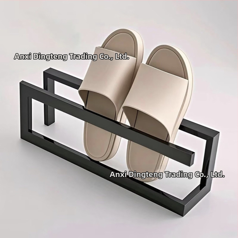 Fürdőszobai papucstartó, WC, egyszerű papucstartó, cipőtartó, fali tároló, falra szerelhető, fürdőszobai akasztó, szögek nélkül