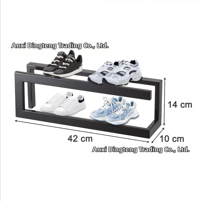 Fürdőszobai papucstartó, WC, egyszerű papucstartó, cipőtartó, fali tároló, falra szerelhető, fürdőszobai akasztó, szögek nélkül