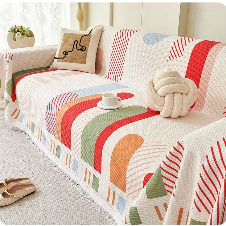 raktáron Kanapéhuzat Advanced Sense Four Seasons Univerzális Kanapétörölköző Kanapéhuzat Kendő Őszre és Télre Karcálló Egyrészes Kanapépárna