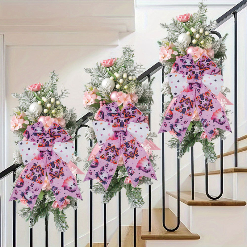 Tarpvalstybinė Helovino vielinė juostelė su kraštu, šventinių namų dovanų dekoravimo juostelė, dovanų dėžutė, dekoratyviniai aksesuarai, kopijavimo juosta