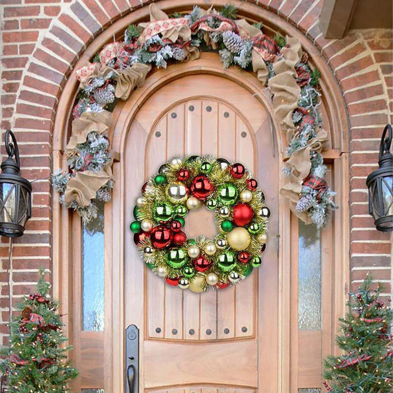 Διασυνοριακή Χριστουγεννιάτικη Διακόσμηση, Γιρλάντα, Κρεμαστό Στεφάνι για Πόρτα, Χριστουγεννιάτικη Μπάλα, Γιρλάντα, Κρεμαστό Χριστουγεννιάτικο Διακόσμημα