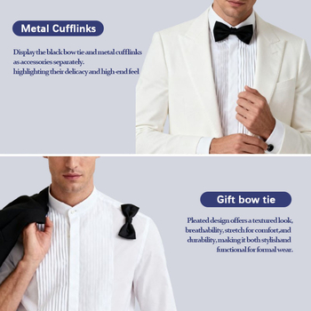 Μαύρο πουκάμισο παράστασης, ανδρικό μακρυμάνικο βραδινό φόρεμα χορωδίας ενηλίκων, φόρεμα με δέσιμο, πουκάμισο με όρθιο γιακά