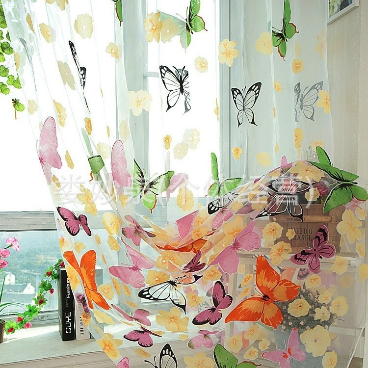 Didmeninės prekybos užuolaidų atrama „Taobao“ klientams, siūlams nuo nulio kirpimo, ryškios spalvos užuolaidos