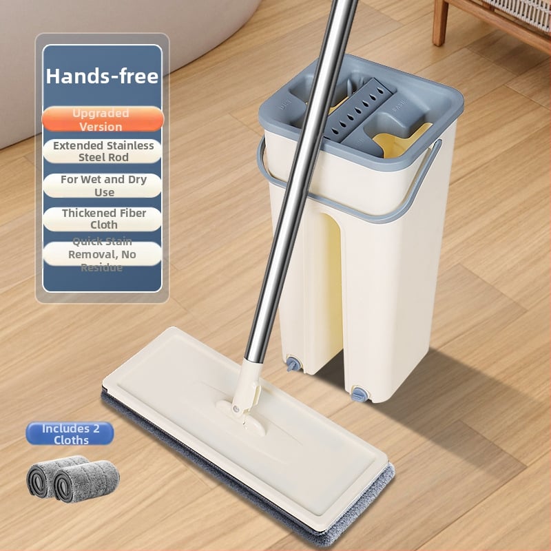 Įbrėžimams skirta šluostė, pakeičianti šluostę, plokščia, lipni, be rankų šluostė su šluostės galvute, dulkių stūmimo šluostė, tingūs priedai