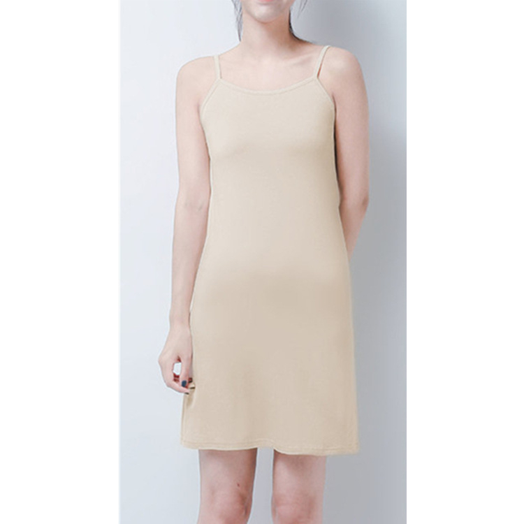 [10 tk pakis] Ühevärviline päitsetega öösärk Naiste suvekleit Keskmise pikkusega päitsetega seelik Naiste suvine alusseelik Puusani ulatuv