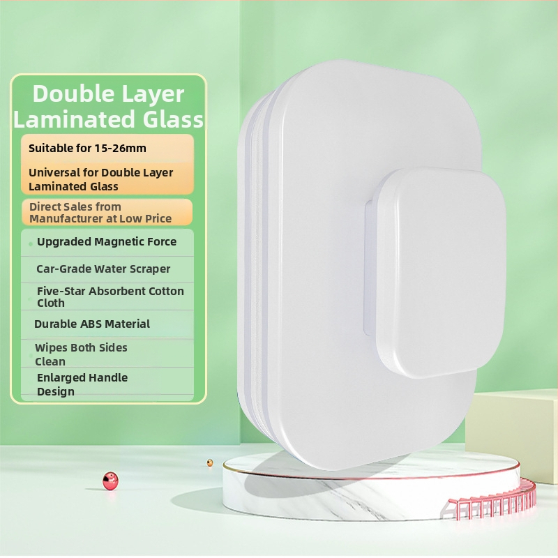 Διασυνοριακός διπλής όψης μαγνητικός υαλοκαθαριστήρας, καθαριστής παραθύρων υψηλής οροφής, διπλής στρώσης κοίλος υαλοκαθαριστήρας, χονδρική πώληση υαλοκαθαριστήρων