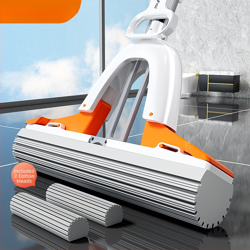 Labs palīgs Sūklis Absorbējošs Gumijas Kokvilnas Mops Mājsaimniecības Vienreizējs Tīrs Bez Roku Mazgāšana Slinki Cilvēki Mops Sauss un Mitrs Divējāda Lietošana