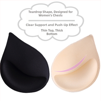 Rinnapadjad, paksendatud sisetükid, väikeste rindadega push-up spordirinnahoidjad, vestid, rinnarihmad, ujumistrikood, hingavad push-up alusalused