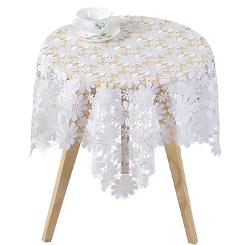 Ευρωπαϊκό στυλ απλό τραπεζομάντιλο πηγής εργοστασίου οικιακής χρήσης αντιολισθητικό τραπέζι τραπεζαρίας τραπεζάκι σαλονιού κοίλο κάλυμμα πανί μακρύ υψηλής ποιότητας τραπεζομάντιλο