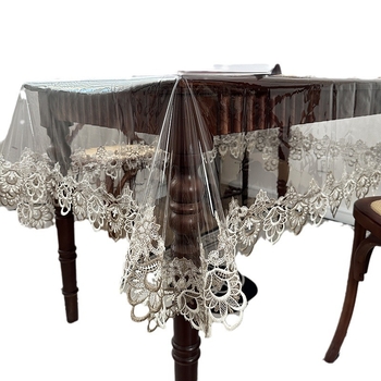 Amazon Αδιάβροχο τραπεζομάντιλο PVC χωρίς πλύσιμο Διαφανές τραπεζομάντιλο Ανθεκτικό στο λάδι Ορθογώνιο μαλακό γυάλινο τραπεζομάντιλο τραπεζιού σαλονιού