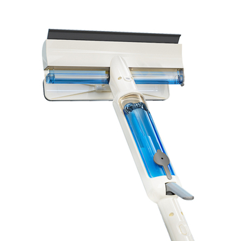 Διασυνοριακό οικιακό εργαλείο για τον καθαρισμό εξωτερικών παραθύρων πολυώροφων κτιρίων με ψεκασμό νερού και ενσωματωμένη ξύστρα, συσκευή καθαρισμού τζαμιών διπλής όψης με ισχυρή αναρρόφηση