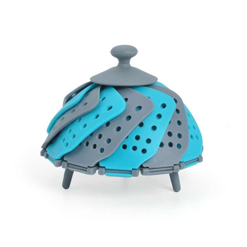 Daudzfunkcionāls saliekams Lotus tvaikoņa tvaikonis teleskopisks plastmasas augļu bļodas saliekams grozs augļu groza filtrs ūdens notekas bļoda