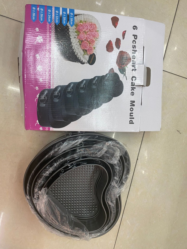 Tapadásmentes kerek csat élő aljú forma zár csat tortaforma mousse méhsejt robbanás szénacél sütőlap sütőeszköz