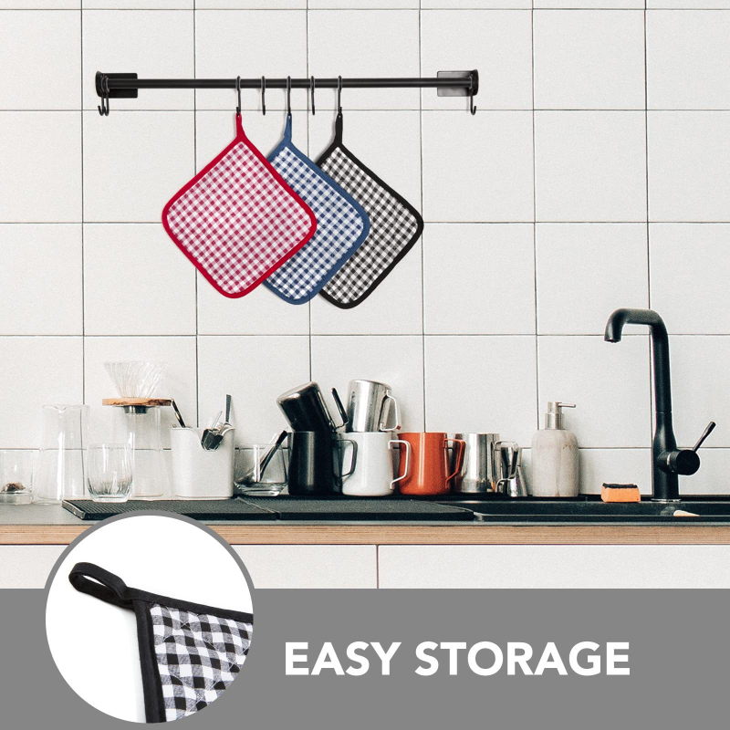 Amazoni ruuduline isolatsioonimatt, kõrge temperatuurikindel ahjukinnas, mikrolaineahju kindad, koduköögi küpsetusahju kindad, hulgimüük